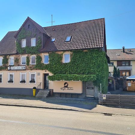 Gasthof Wolfs Stuben Reichenbach an der Fils Buitenkant foto