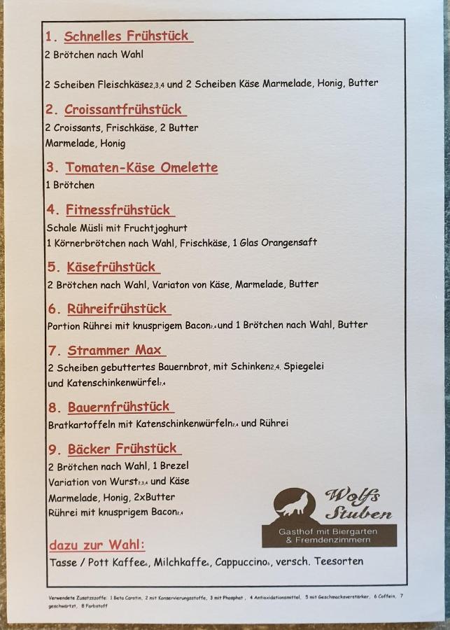 Gasthof Wolfs Stuben Reichenbach an der Fils Buitenkant foto